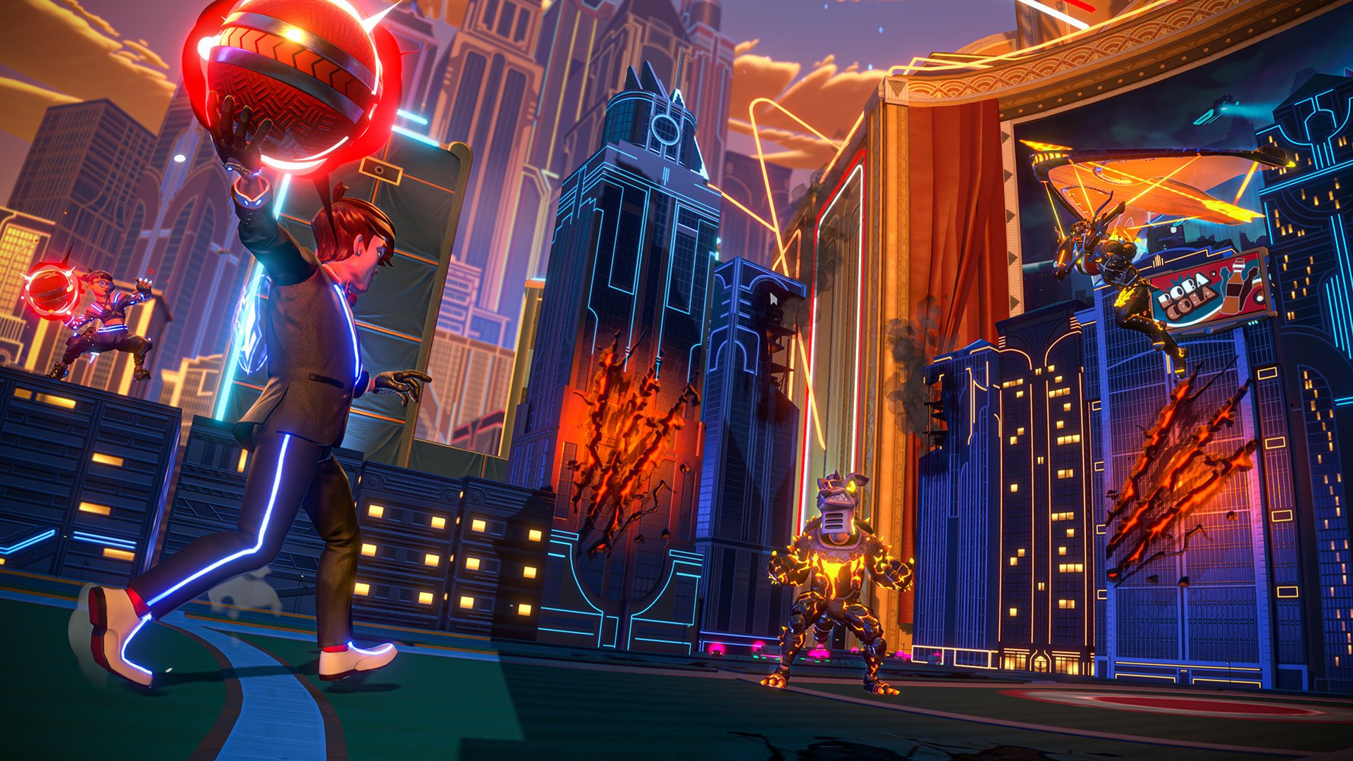 Download Video Game Knockout City HD Wallpaper