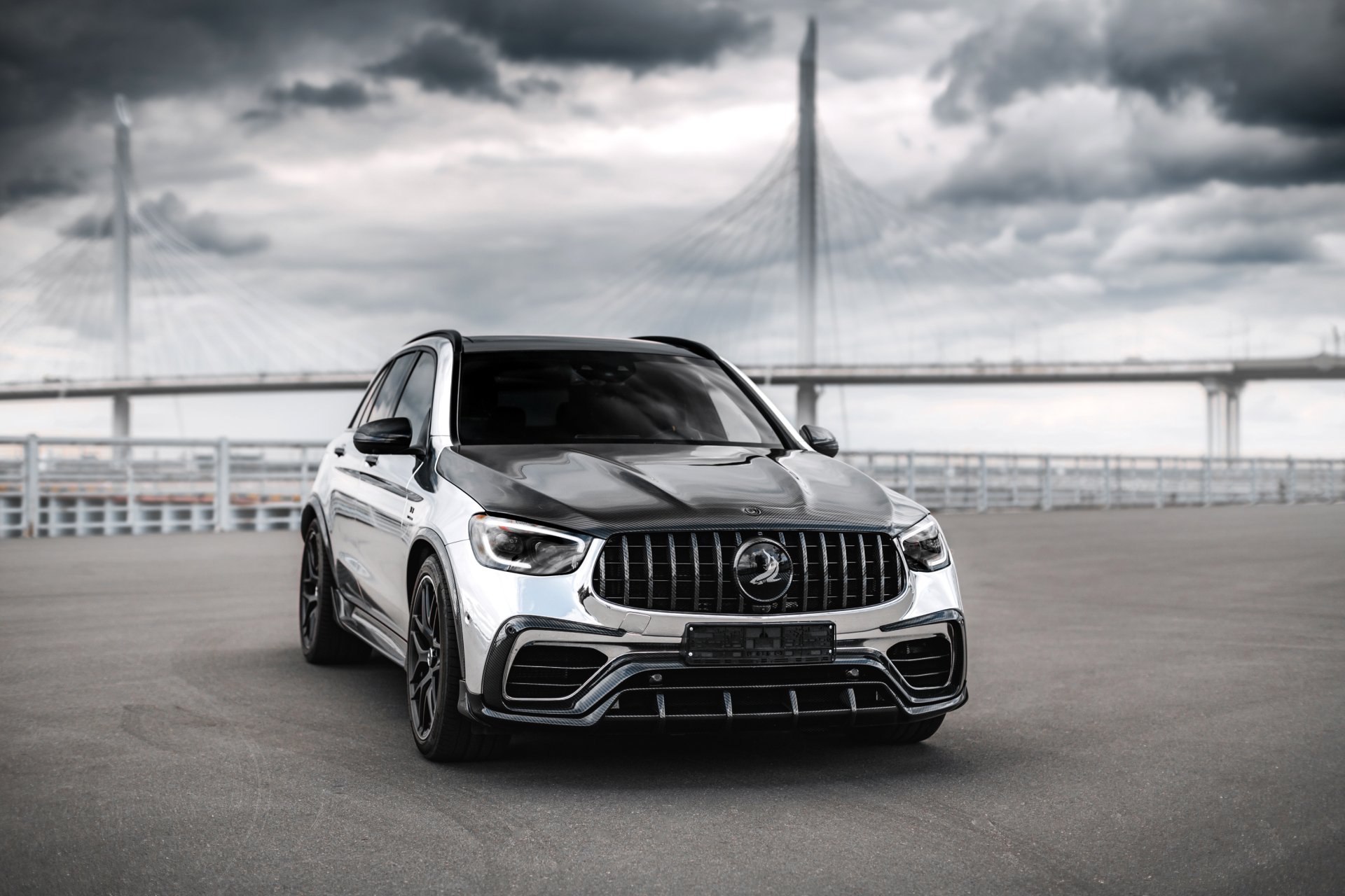 Download SUV Vehicle Mercedes-Benz GLC-Class HD Wallpaper