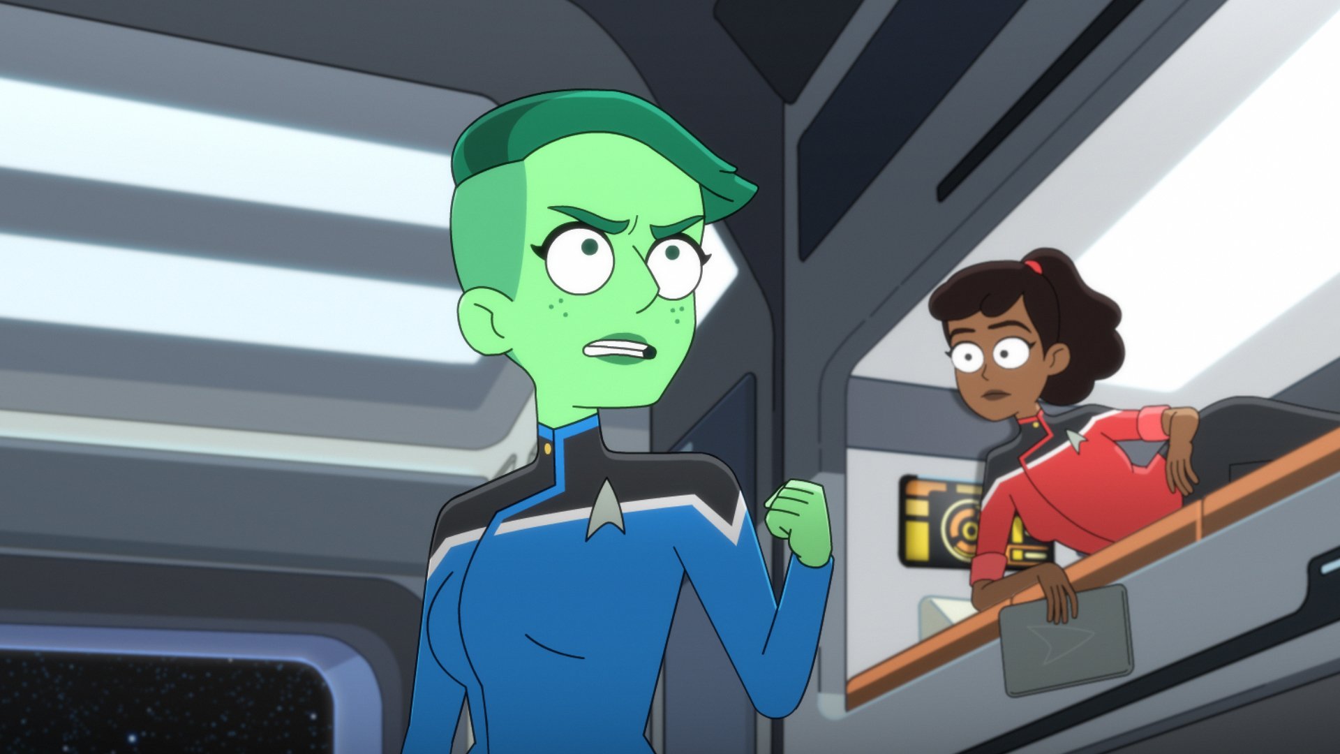 Download D'Vana Tendi Beckett Mariner TV Show Star Trek: Lower Decks HD Wallpaper