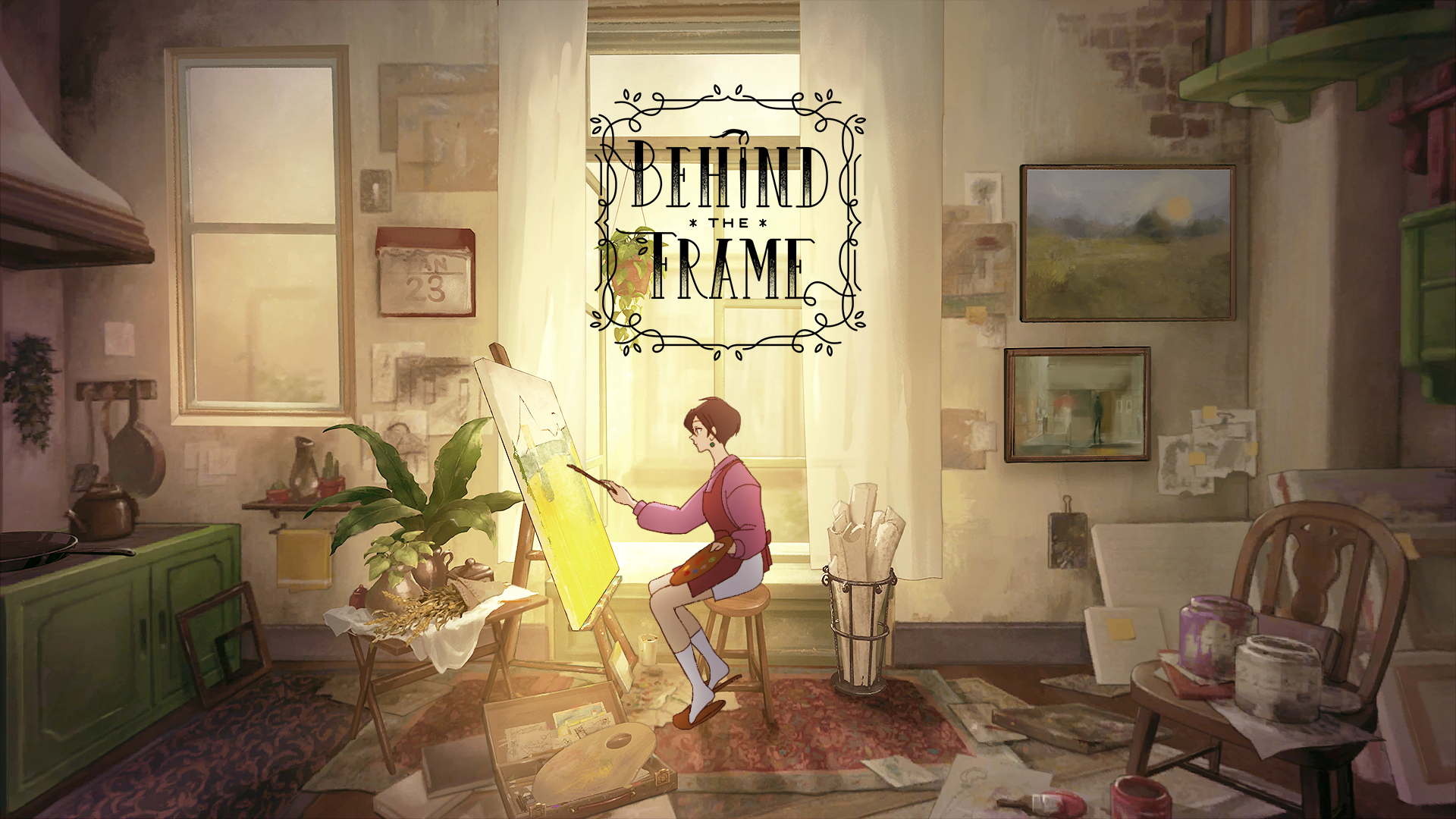 Download Video Game Behind The Frame HD Wallpaper