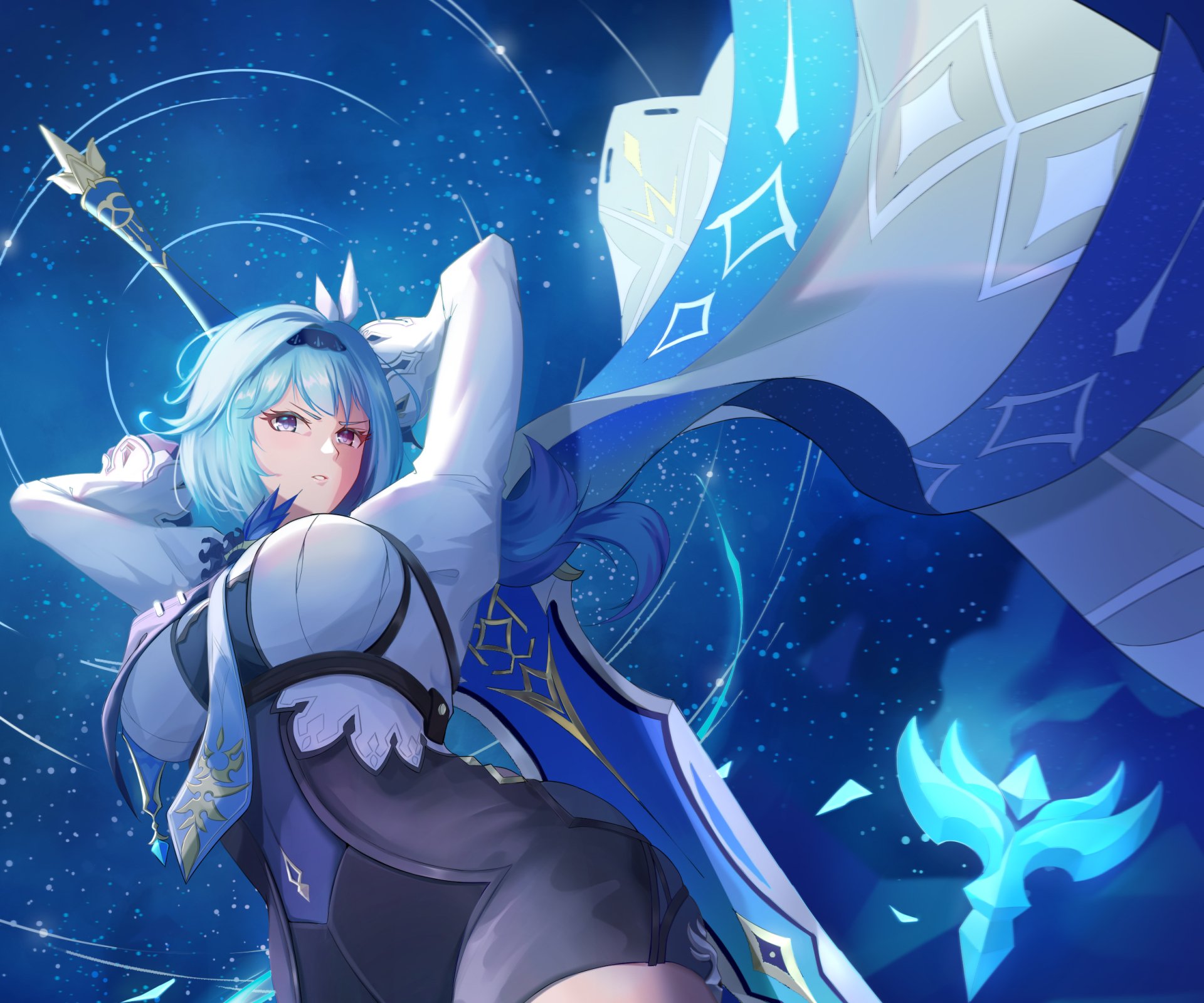 Download Eula (Genshin Impact) Video Game Genshin Impact HD Wallpaper by xiaoxjie