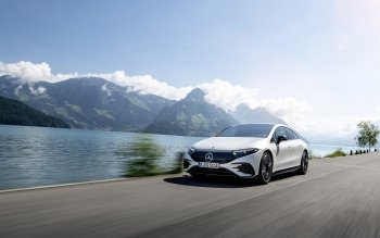 20+ Mercedes-Benz EQS 580 4MATIC 高清壁纸 桌面背景