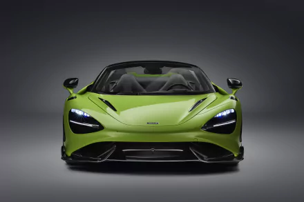 supercar McLaren 765LT vehicle McLaren 765LT Spider HD Desktop Wallpaper | Background Image