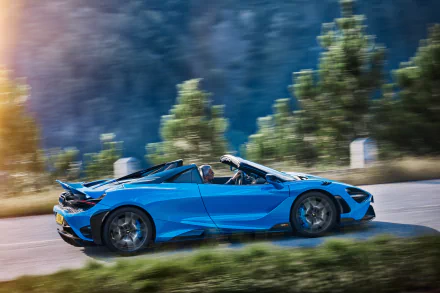 supercar McLaren 765LT vehicle McLaren 765LT Spider HD Desktop Wallpaper | Background Image