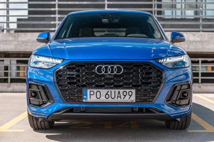  Blue Audi Q5 Sportback 55 TFSI e quattro S line