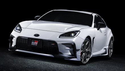  White Toyota GR 86 GR with GR Parts