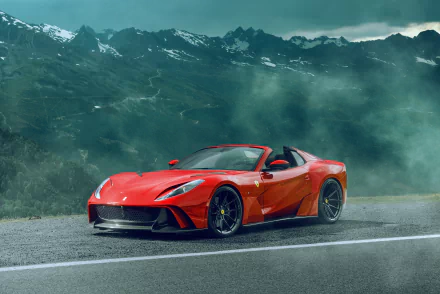  Red 2021 Novitec Ferrari 812 GTS N-Largo