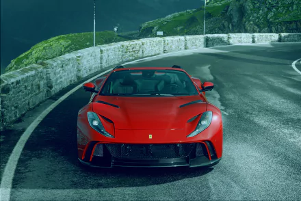  Red 2021 Novitec Ferrari 812 GTS N-Largo
