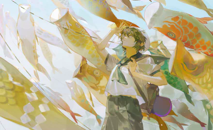 Miya Chinen Anime SK8 the Infinity HD Desktop Wallpaper | Background Image