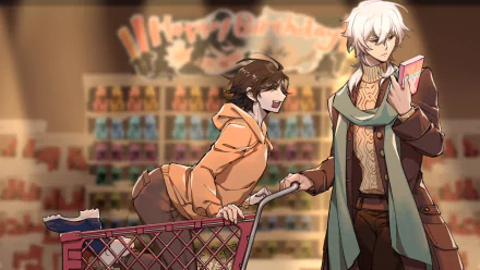 Yukichi Fukuzawa Ranpo Edogawa Anime Bungou Stray Dogs HD Desktop Wallpaper | Background Image