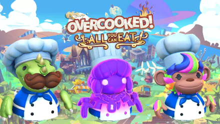 video game Overcooked! All You Can Eat HD Desktop Wallpaper | Background Image