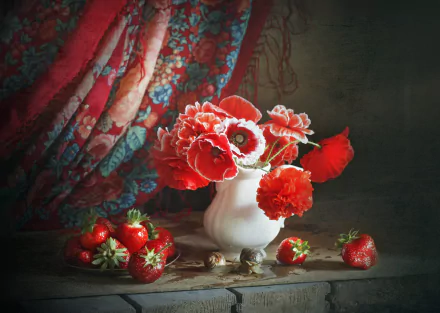 flower photography still life HD Desktop Wallpaper | Background Image