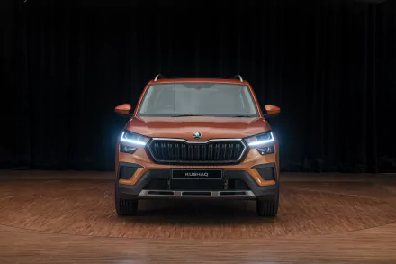 SUV vehicle Skoda Kushaq HD Desktop Wallpaper | Background Image