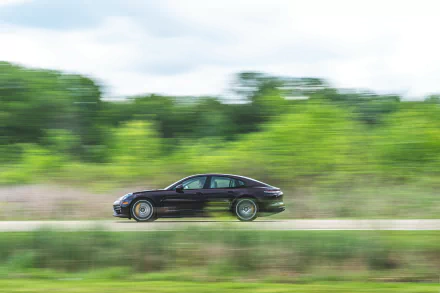  2021 Purple Porsche Panamera Turbo S (971)