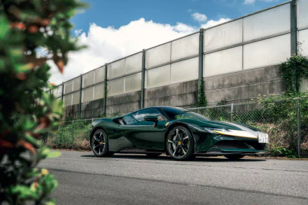  Green Ferrari SF90 Stradale Assetto Fiorano (F173)