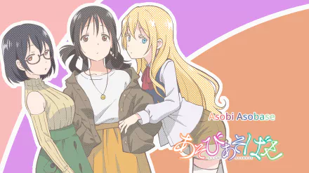 Kasumi Nomura Olivia (Asobi Asobase) Hanako Honda Anime Asobi Asobase HD Desktop Wallpaper | Background Image