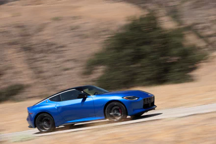  2023 Blue Nissan Z Performance