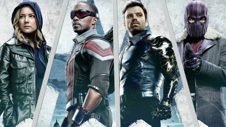 Falcon (Marvel Comics) Winter Soldier TV Show The Falcon and the Winter Soldier HD Desktop Wallpaper | Background Image
