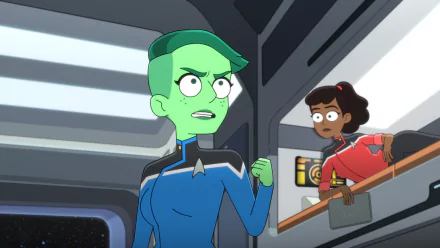 D'Vana Tendi Beckett Mariner TV Show Star Trek: Lower Decks HD Desktop Wallpaper | Background Image