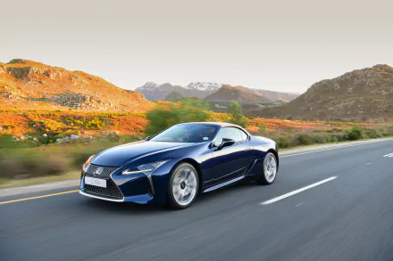 cabriolet vehicle Lexus LC 500 HD Desktop Wallpaper | Background Image