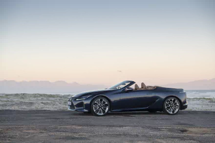 cabriolet vehicle Lexus LC 500 HD Desktop Wallpaper | Background Image