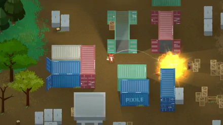 video game Super Animal Royale HD Desktop Wallpaper | Background Image