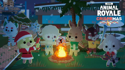 video game Super Animal Royale HD Desktop Wallpaper | Background Image