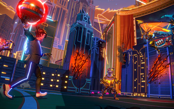 video game Knockout City HD Desktop Wallpaper | Background Image