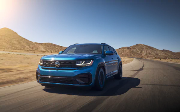  Blue Volkswagen Atlas Cross Sport GT Concept