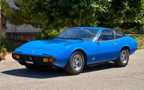  Blue Ferrari 365 GTC/4