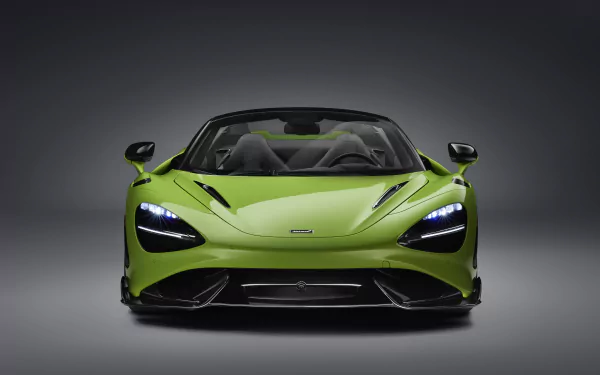 supercar McLaren 765LT vehicle McLaren 765LT Spider HD Desktop Wallpaper | Background Image