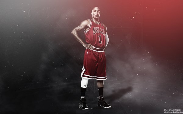 Sports Derrick Rose Basketball Chicago Bulls NBA HD Wallpaper | Background Image