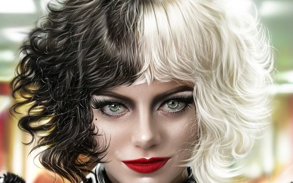Movie Cruella Emma Stone HD Wallpaper | Background Image