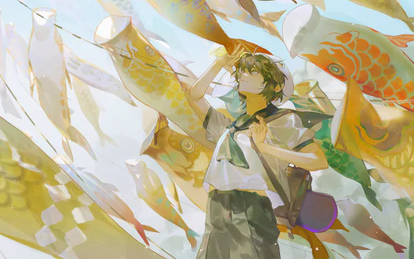 Miya Chinen Anime SK8 the Infinity HD Desktop Wallpaper | Background Image