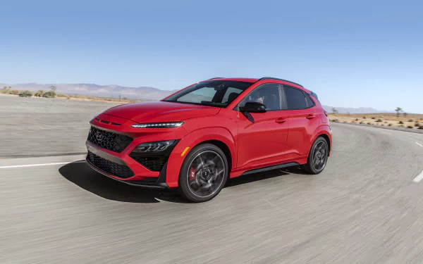  Red 2022 Hyundai Kona N (OS)
