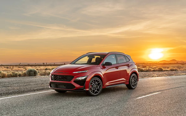 Red 2022 Hyundai Kona N (OS)