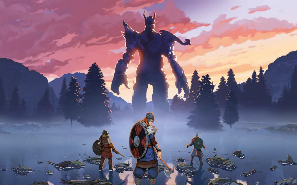 video game Tribes of Midgard HD Desktop Wallpaper | Background Image