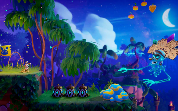 video game Marsupilami: Hoobadventure HD Desktop Wallpaper | Background Image