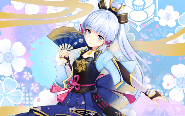 Video Game Genshin Impact Kamisato Ayaka HD Wallpaper | Background Image