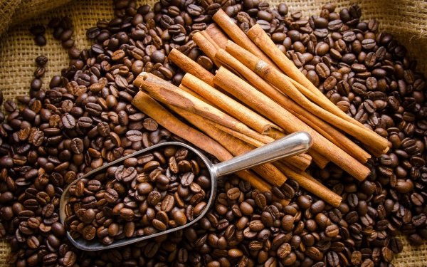 Food Coffee Cinnamon Coffee Beans HD Wallpaper | Background Image