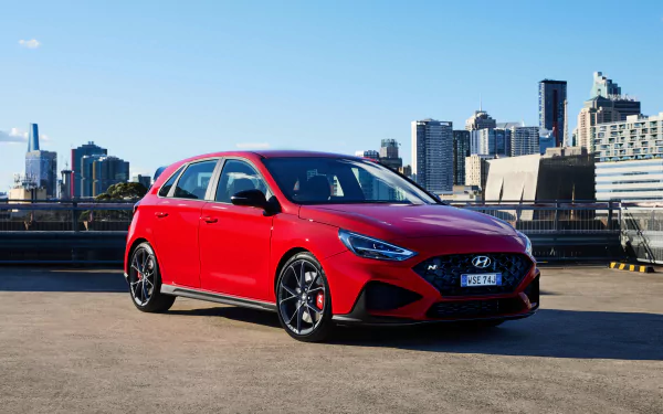  Red Hyundai i30 N (PD)