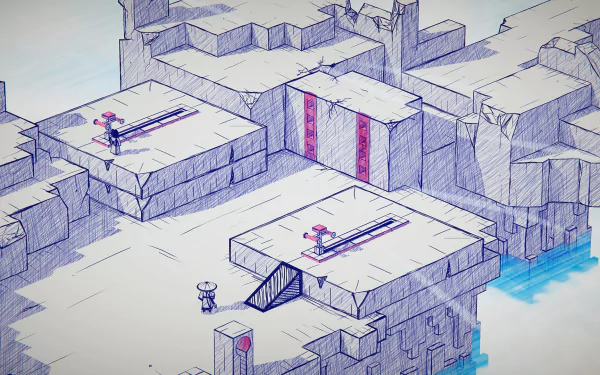 video game Inked : A Tale of Love HD Desktop Wallpaper | Background Image