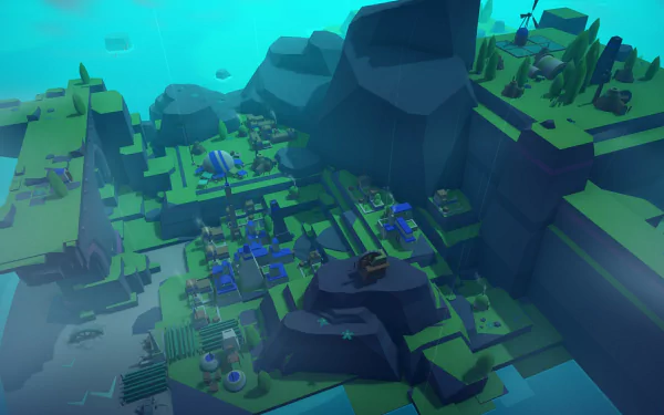 video game ISLANDERS HD Desktop Wallpaper | Background Image