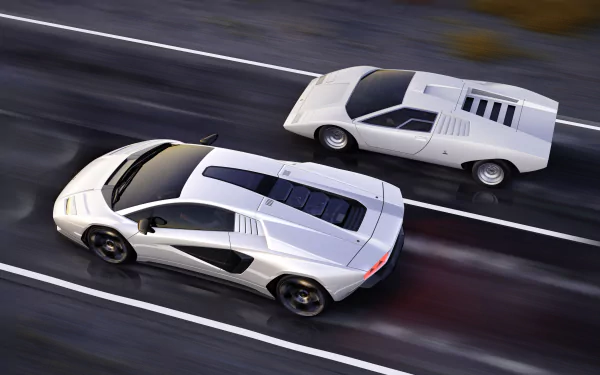 vehicle Lamborghini Countach LPI 800-4 HD Desktop Wallpaper | Background Image
