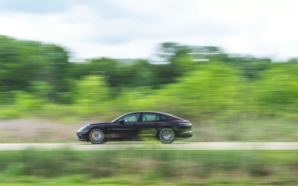  2021 Purple Porsche Panamera Turbo S (971)