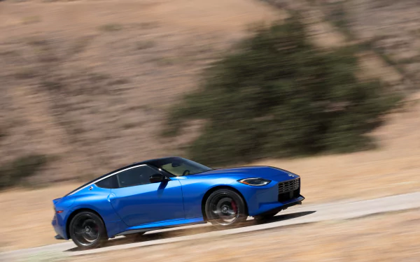  2023 Blue Nissan Z Performance