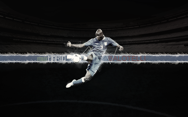 Sports Mario Balotelli Soccer Player Italy National Football Team HD Wallpaper | Background Image