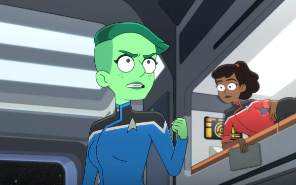 D'Vana Tendi Beckett Mariner TV Show Star Trek: Lower Decks HD Desktop Wallpaper | Background Image