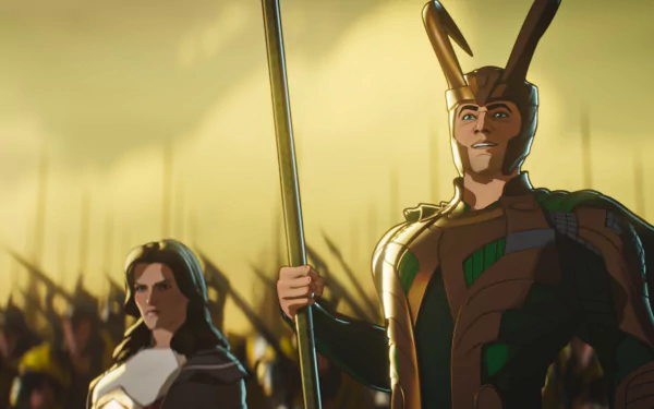 Sif (Marvel Comics) Loki (Marvel Comics) TV Show What If... HD Desktop Wallpaper | Background Image