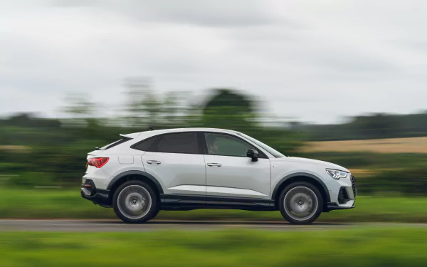 SUV vehicle Audi Q3 45 TFSI Sportback S Line HD Desktop Wallpaper | Background Image